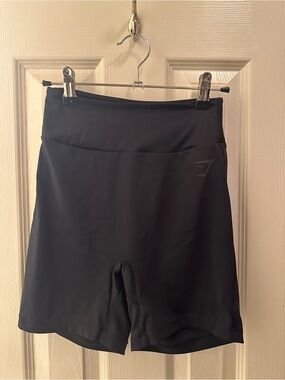 Gymshark Black Power High-Rise Shorts